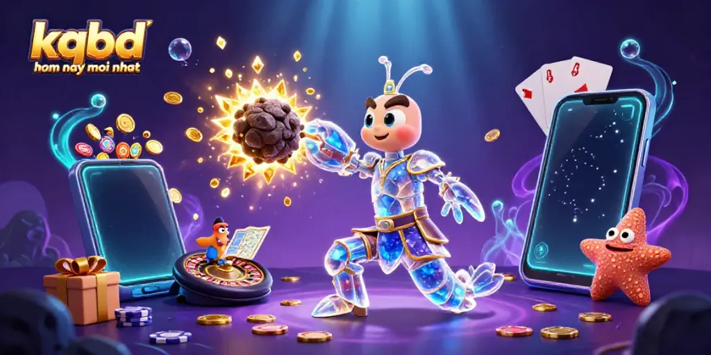 Experience thrilling gameplay on kqbd hom nay moi nhat with a vibrant digital scene illustrating gambling excitement and vivid casino elements.